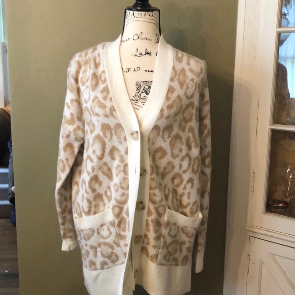 Leopard cardigan